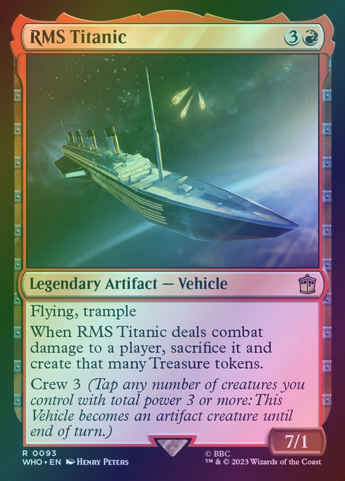 RMS Titanic (WHO) (93) / Foil