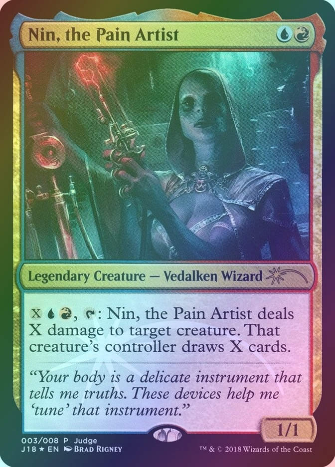 Nin, the Pain Artist (J18) (3) / Foil