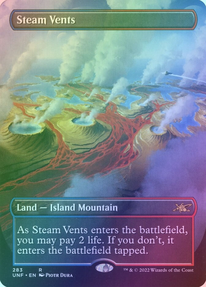 Steam Vents (UNF) (283) / Borderless / Foil