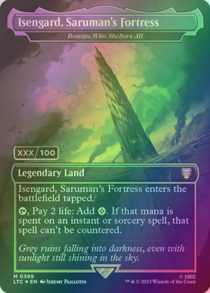 Boseiju, Who Shelters All (LTC) (389z) / Borderless / Serialized