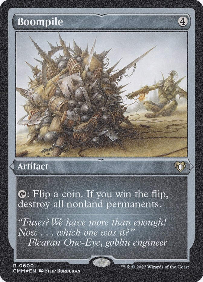 Boompile (CMM) (600) / Foil Etched