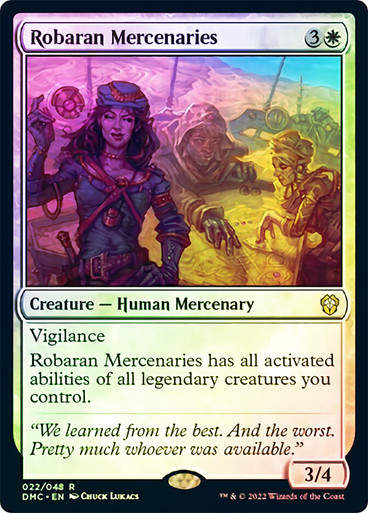 Robaran Mercenaries (DMC) / Set Booster Foil