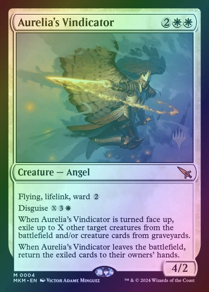 Aurelia's Vindicator (PMKM) (4p) / Foil