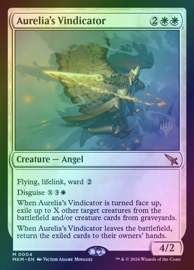 Aurelia's Vindicator (PMKM) (4p) / Foil