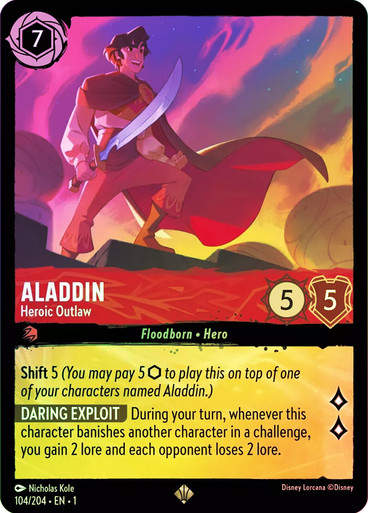 Aladdin - Heroic Outlaw (LOR_TFC) / Foil