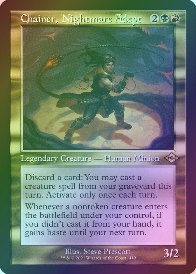 Chainer, Nightmare Adept (MH2) (419) / Foil