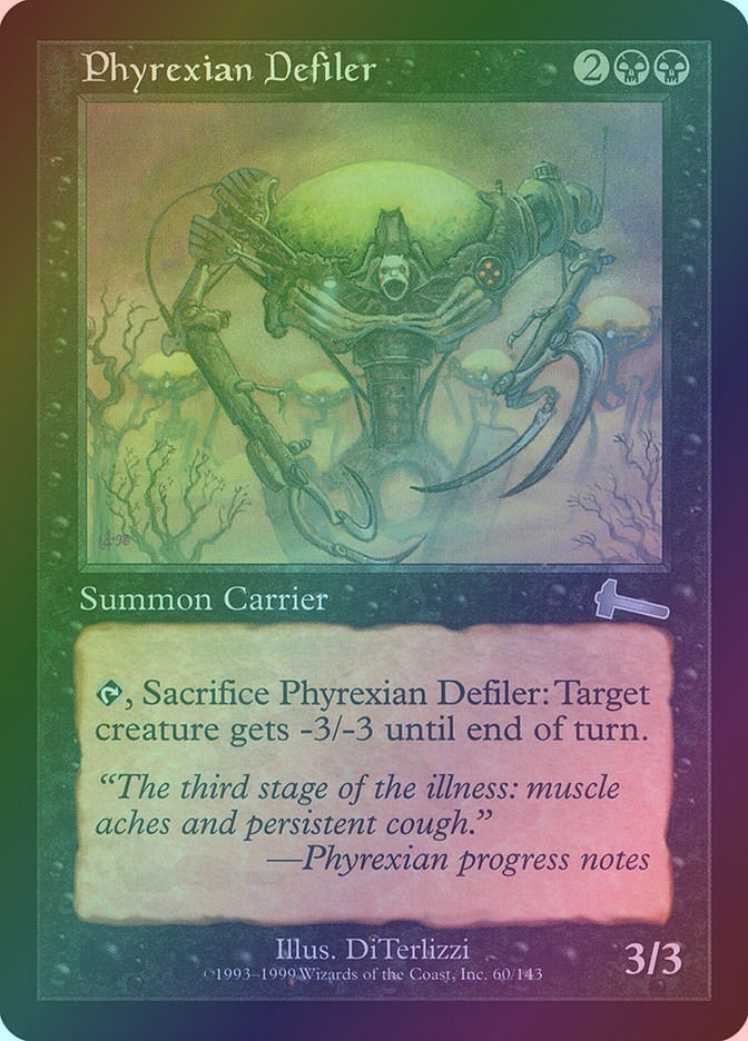 Phyrexian Defiler (ULG) (60) / Foil
