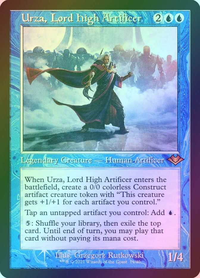 Urza, Lord High Artificer (H1R) (11) / Foil