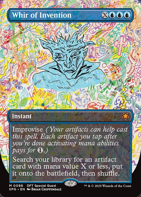 Whir of Invention (SPG) (86) / Foil / Borderless