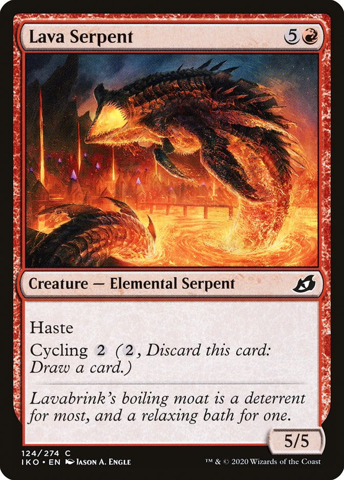 Lava Serpent (IKO) (124)