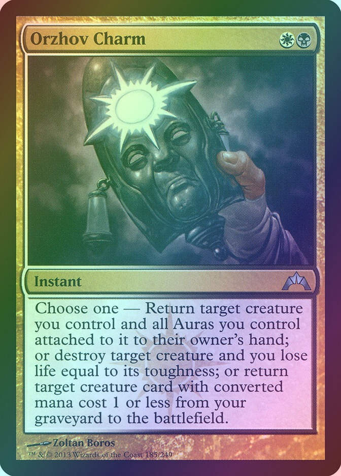 Orzhov Charm (GTC) (185) / Foil