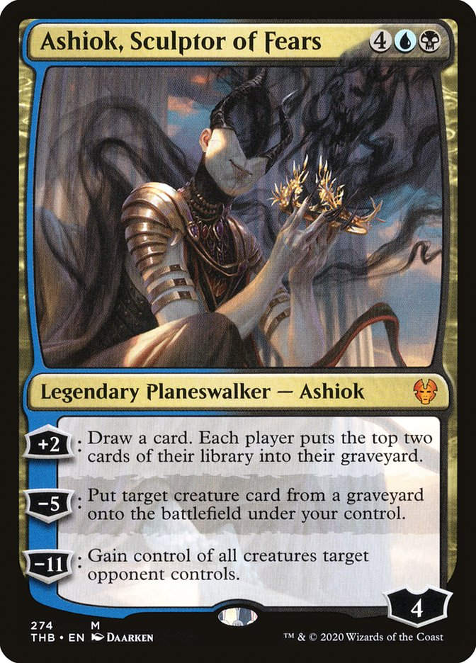Ashiok, Sculptor of Fears (THB) (274)