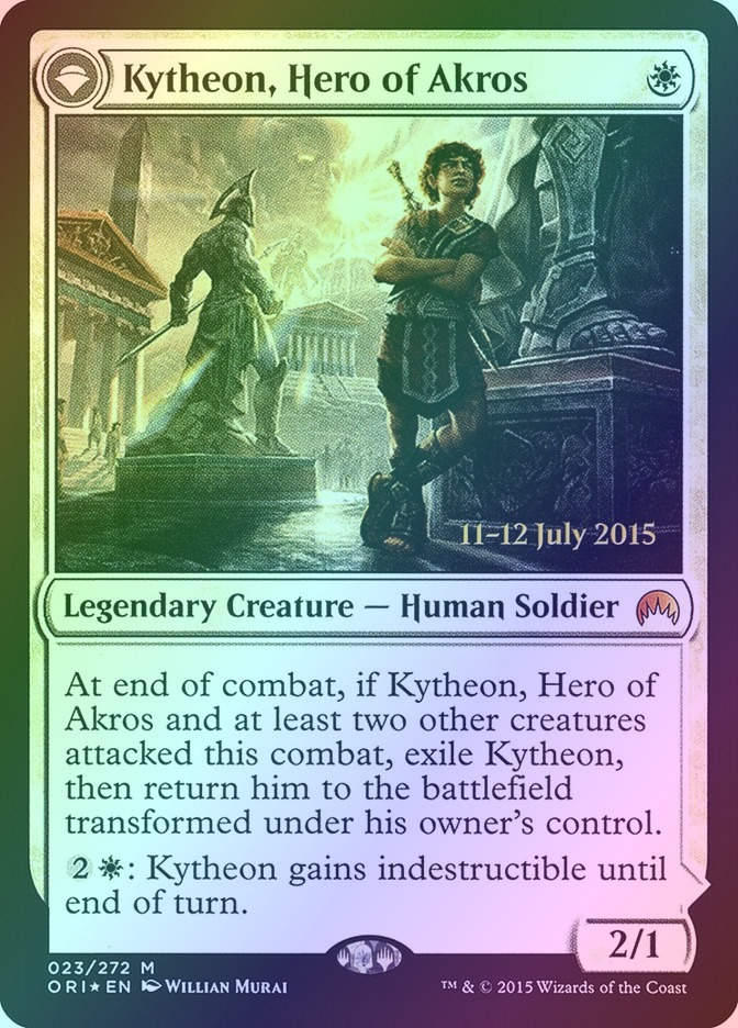 Kytheon, Hero of Akros // Gideon, Battle-Forged (PORI) (23s) / Foil