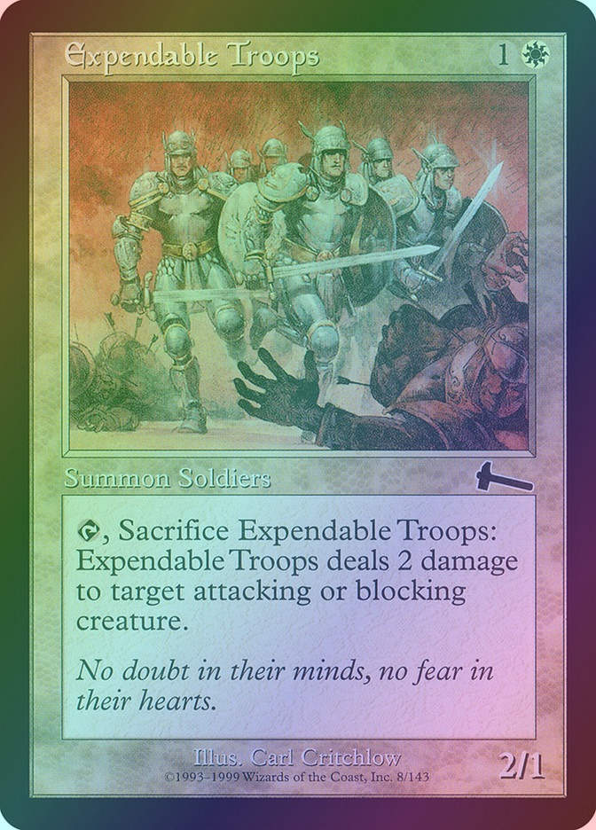 Expendable Troops (ULG) (8) / Foil