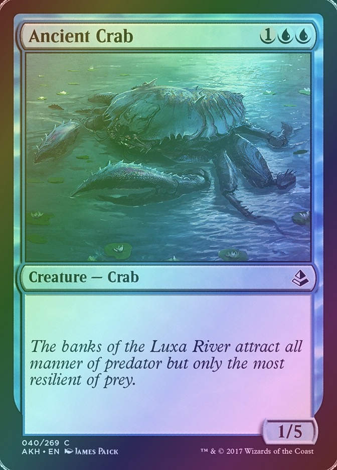 Ancient Crab (AKH) (40) / Foil