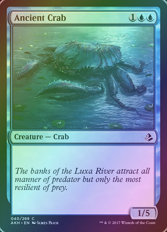 Ancient Crab (AKH) (40) / Foil