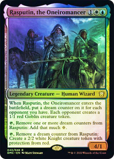 Rasputin, the Oneiromancer (DMC) / Legends Retold / Foil