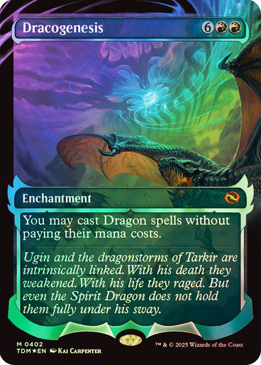Dracogenesis (TDM) (402) / Foil / Showcase Ghostfire (A) (EN)