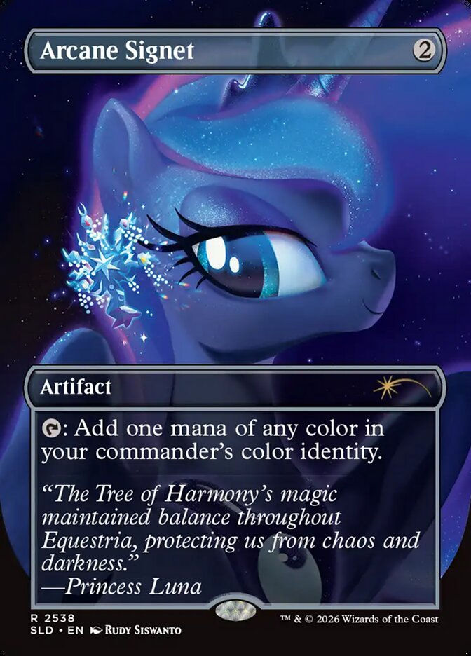 Arcane Signet (SLD) (2538) / Borderless