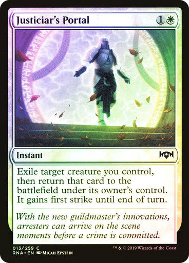 Justiciar's Portal (RNA) (13) / Foil