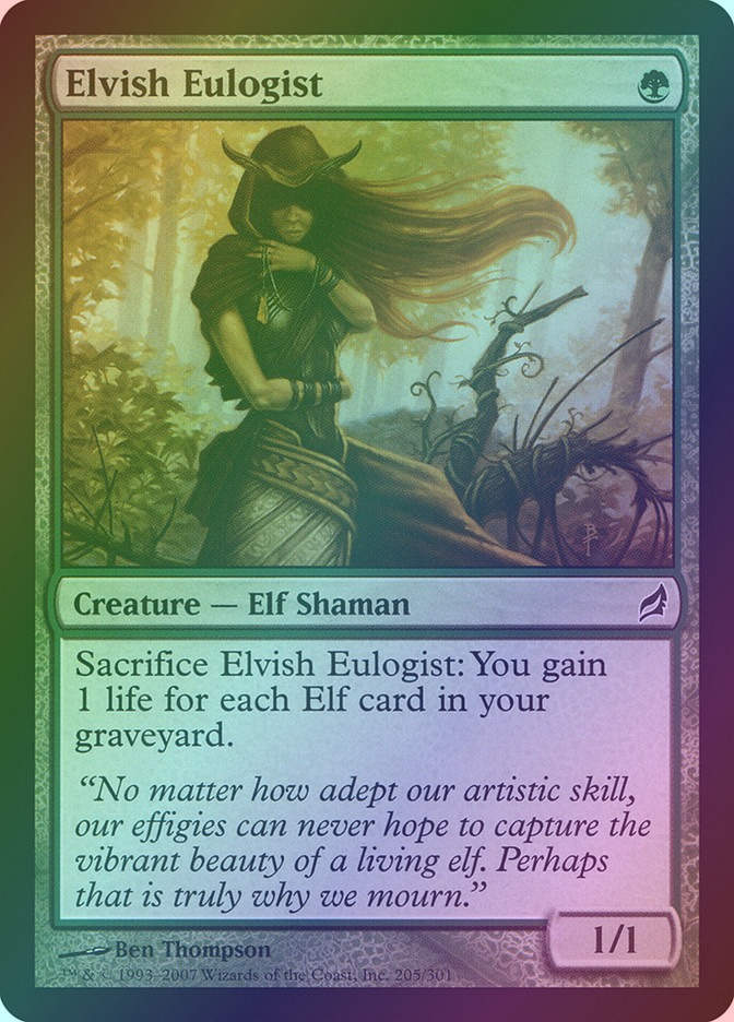 Elvish Eulogist (LRW) (205) / Foil