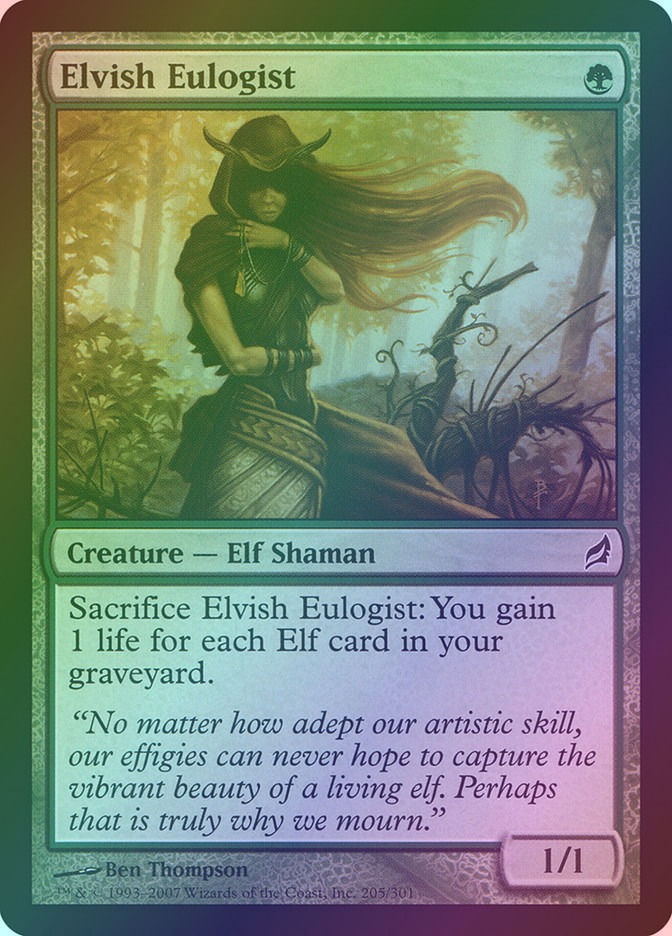 Elvish Eulogist (LRW) (205) / Foil
