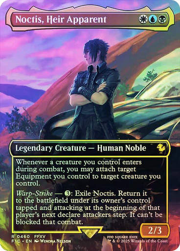 Noctis, Heir Apparent (FIC) (460) / Borderless / Foil