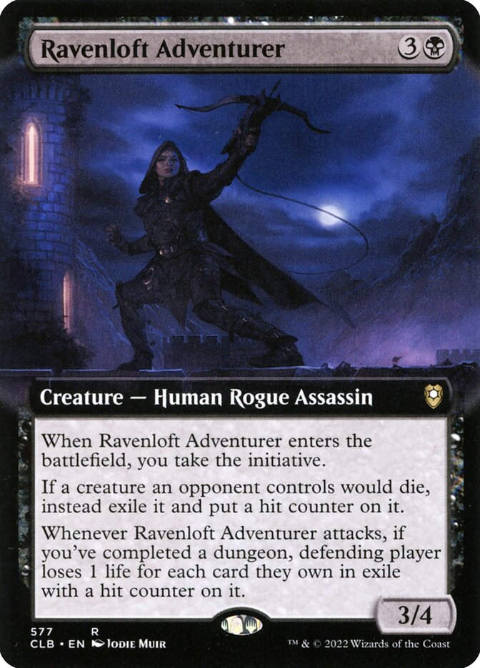 Ravenloft Adventurer (CLB) (577) / Extended Art