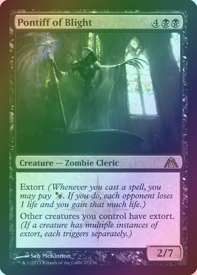 Pontiff of Blight (DGM) (27) / Foil