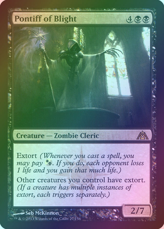 Pontiff of Blight (DGM) (27) / Foil