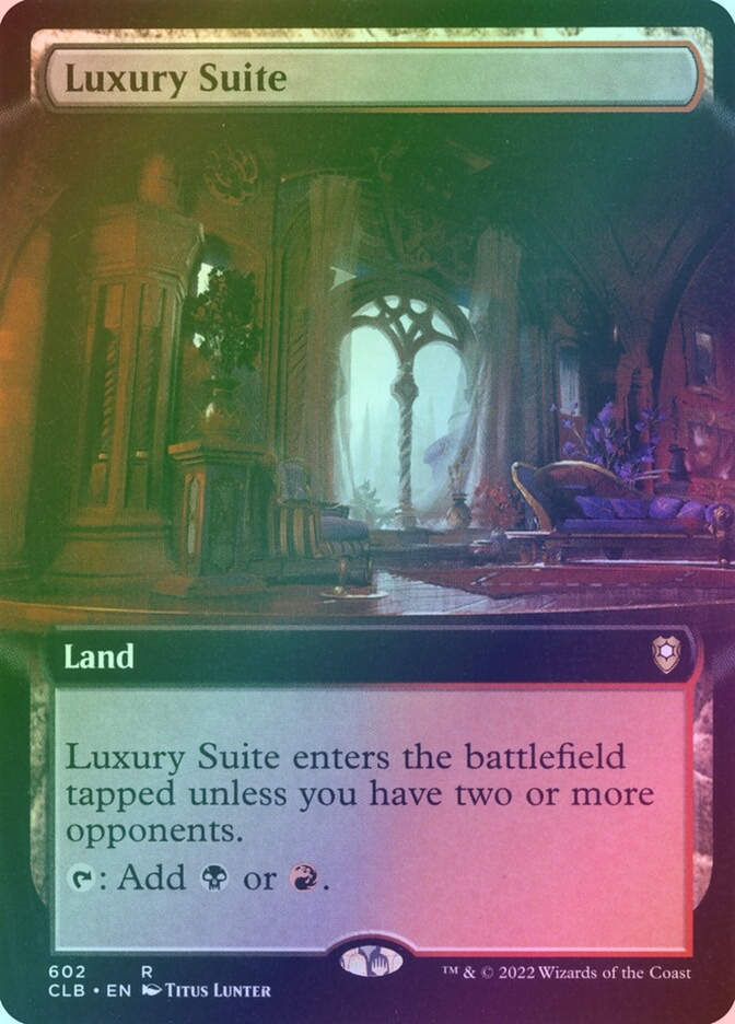 Luxury Suite (CLB) (602) / Extended Art / Foil