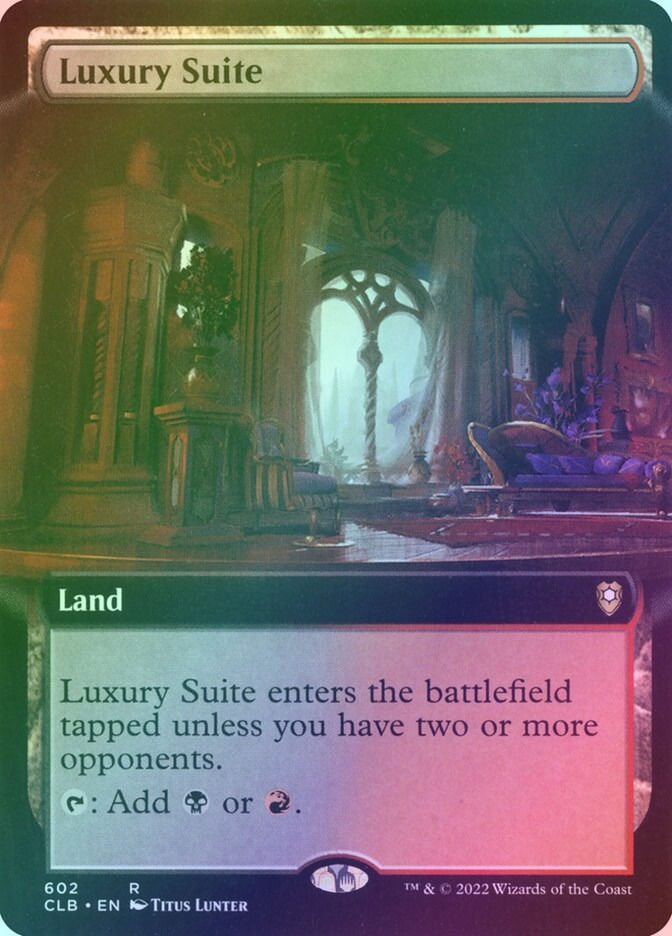 Luxury Suite (CLB) (602) / Extended Art / Foil