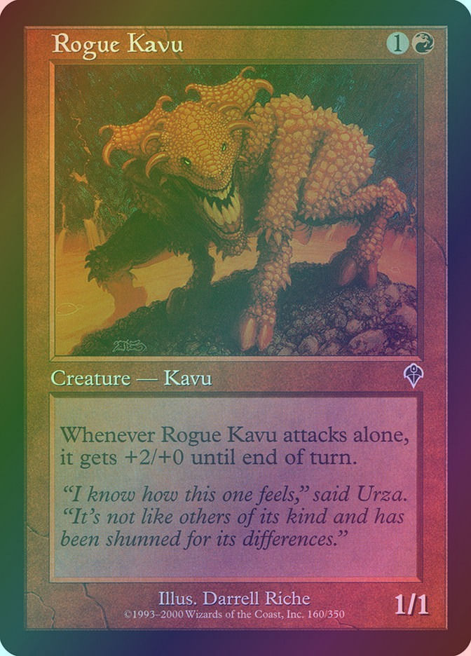 Rogue Kavu (INV) (160) / Foil