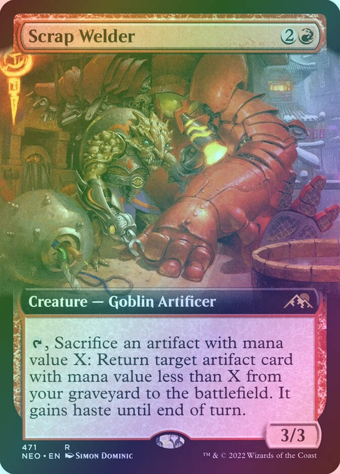 Scrap Welder (NEO) (471) / Extended Art / Foil