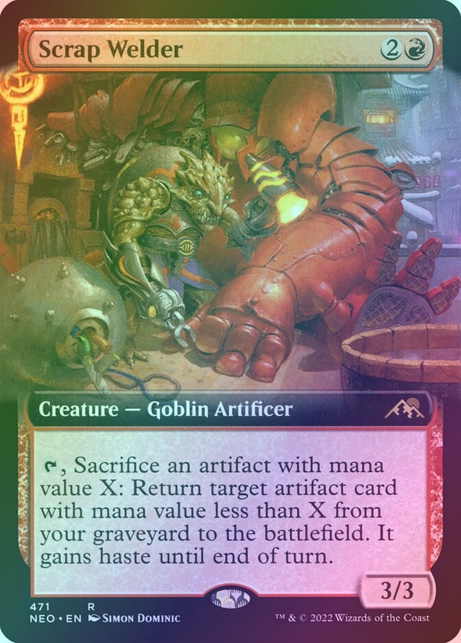 Scrap Welder (NEO) (471) / Extended Art / Foil