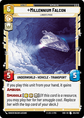 Millennium Falcon - Lando's Pride (SHD_#204/262)
