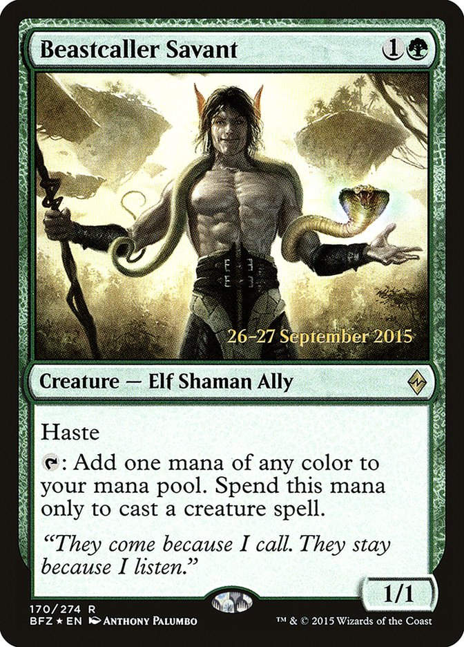 Beastcaller Savant (PBFZ) (170s) / Foil