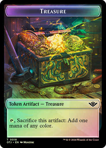 Clue // Treasure (TOTJ) / Foil — cara 2 de 2