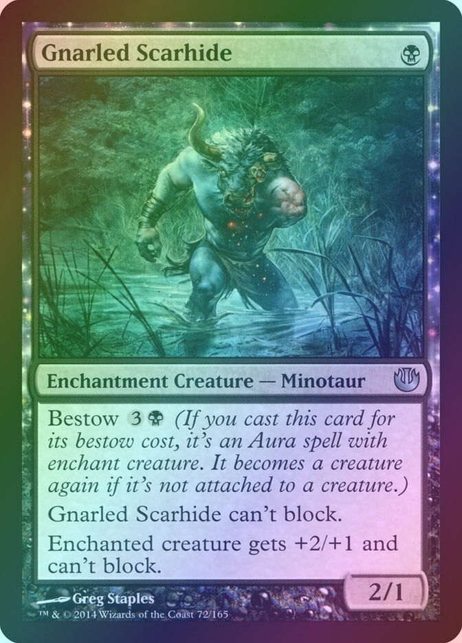Gnarled Scarhide (JOU) (72) / Foil