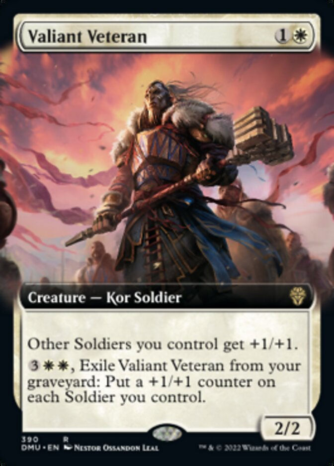 Valiant Veteran (DMU) / Extended Art