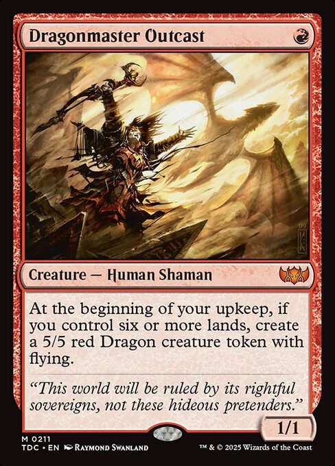 Dragonmaster Outcast (TDC) (211)