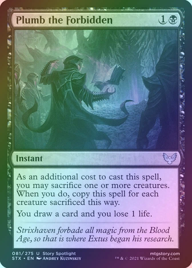 Plumb the Forbidden (STX) (81) / Foil
