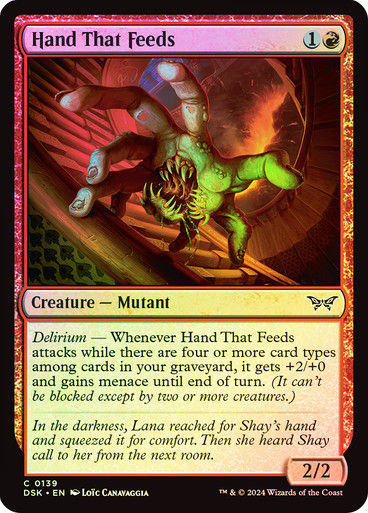 Hand That Feeds (DSK) (139) / Foil