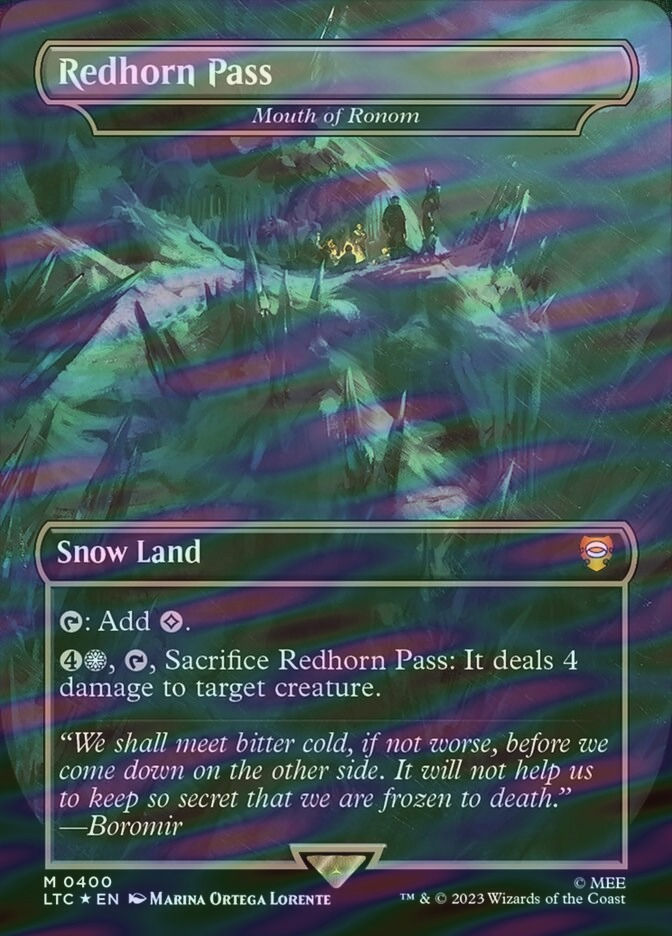 Mouth of Ronom (LTC) (400) / Borderless / Surge Foil