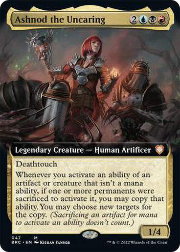 Ashnod the Uncaring (BRC) / Extended Art
