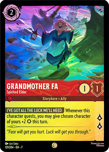 Grandmother Fa - Spirited Elder (LOR_ARC) / Foil