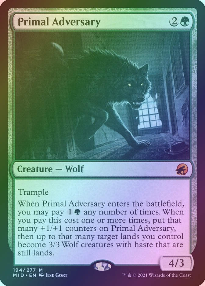 Primal Adversary (MID) (194) / Foil