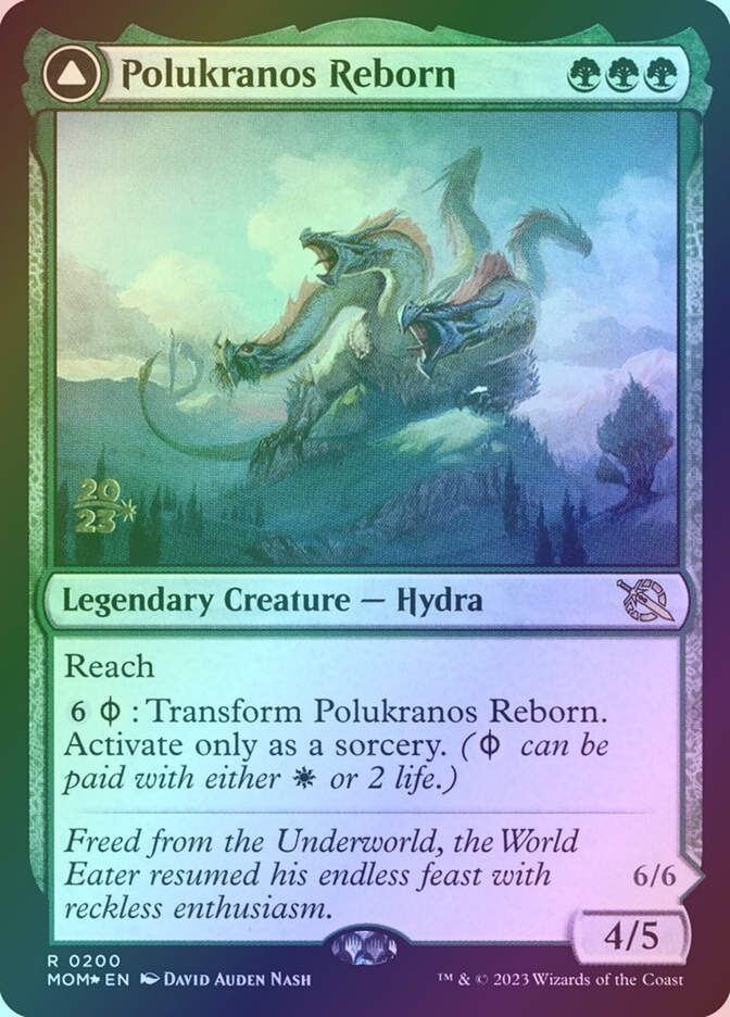 Polukranos Reborn // Polukranos, Engine of Ruin (PMOM) (200s) / Foil