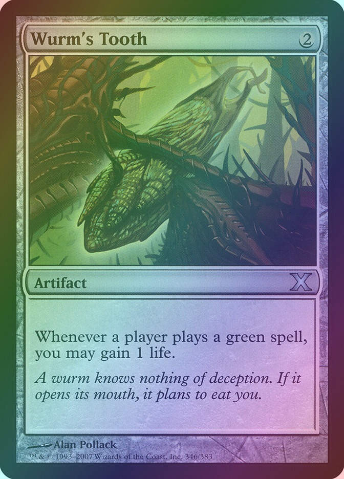 Wurm's Tooth (10E) (346) / Foil