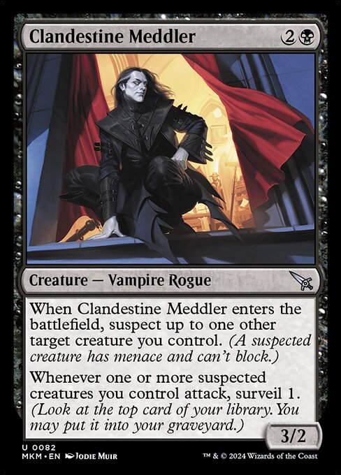 Clandestine Meddler (mkm) (82)